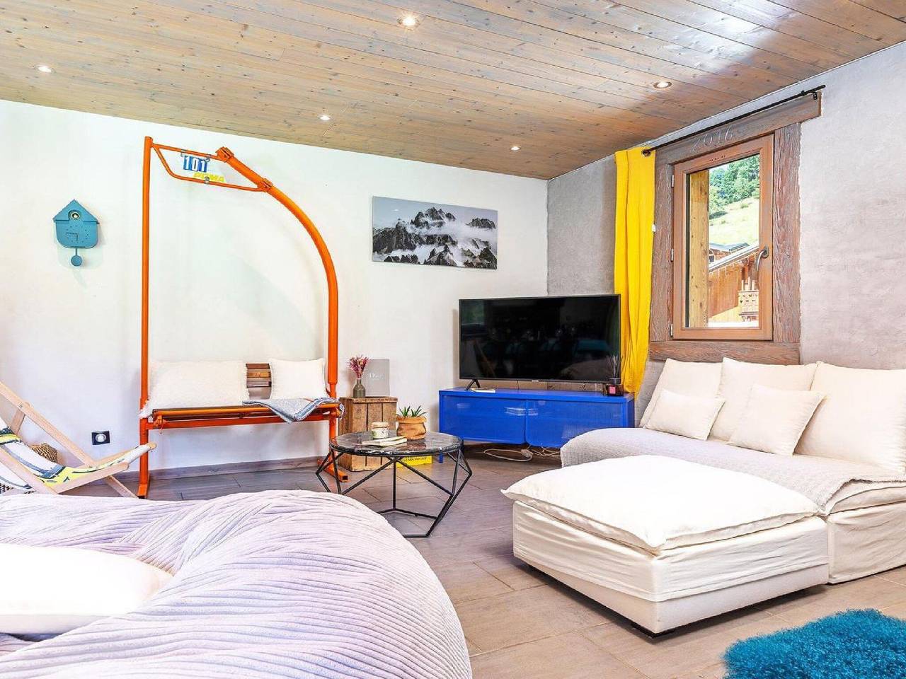 Chalet in Moulin mit Sauna und Bergblick in Vanoise-Massiv