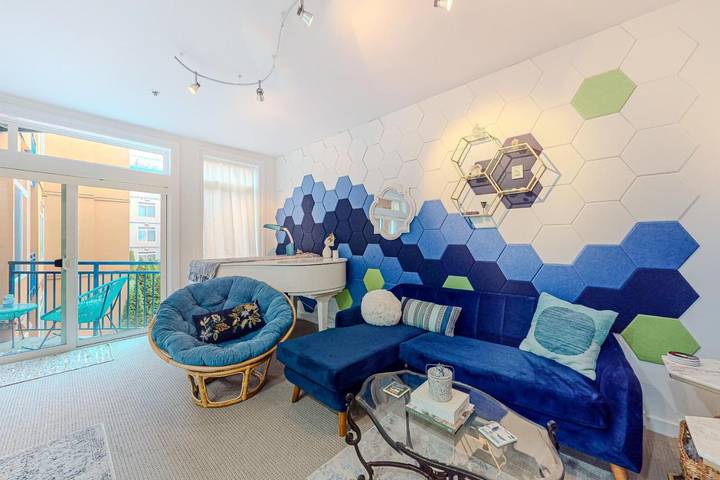 Apartamento para 2 personas, con vistas además de terraza y piscina, Se admiten mascotas en Seattle