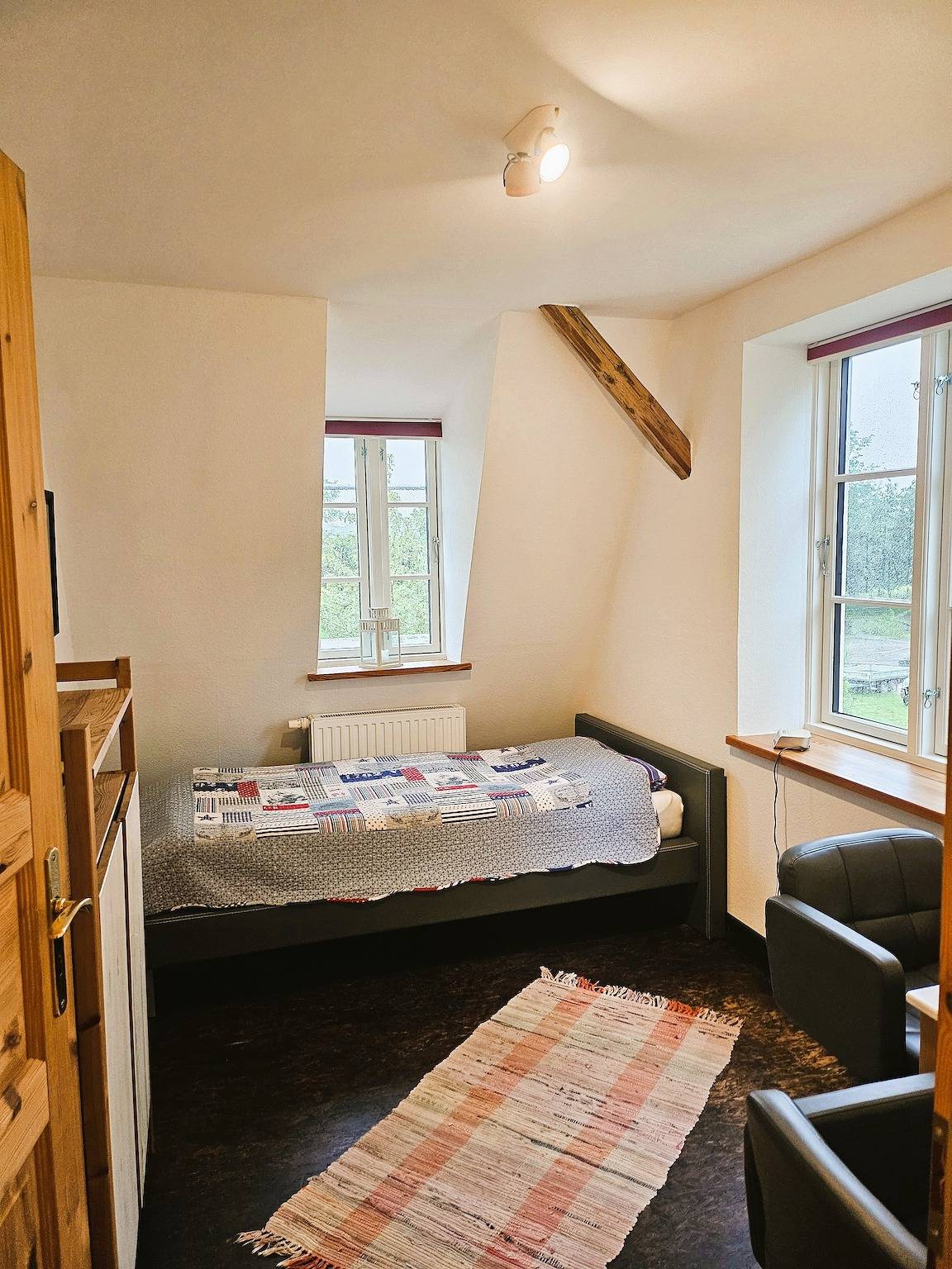 Putbrese Hof - Einzelzimmer Pferdestall in Ulsnis, Grünes Binnenland