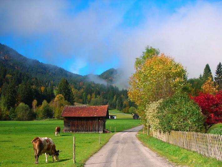 Bauernhof für 2 Personen, mit Ausblick und Balkon, kinderfreundlich in den Bayerische Alpen - 2