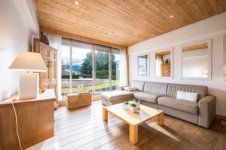 Location de vacances pour 6 personnes, avec Piscine à Megève