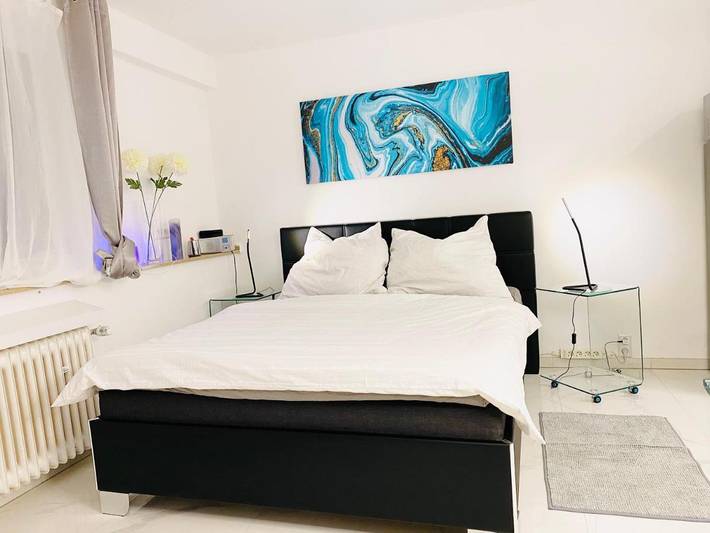 Ferienwohnung für 2 Personen, mit Ausblick in Düsseldorf