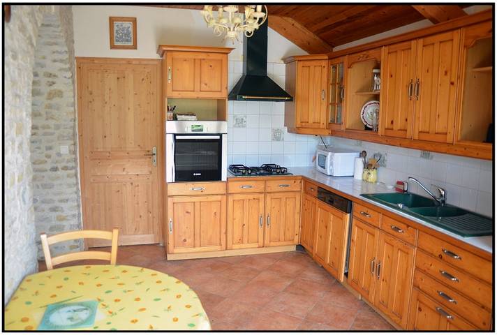 Gîte pour 6 personnes, avec terrasse et jardin en Normandie - 4