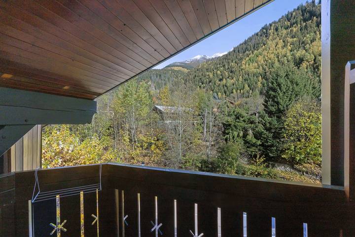 Appartement 'Les Contamines Montjoie' mit Bergblick, privater Terrasse und Balkon