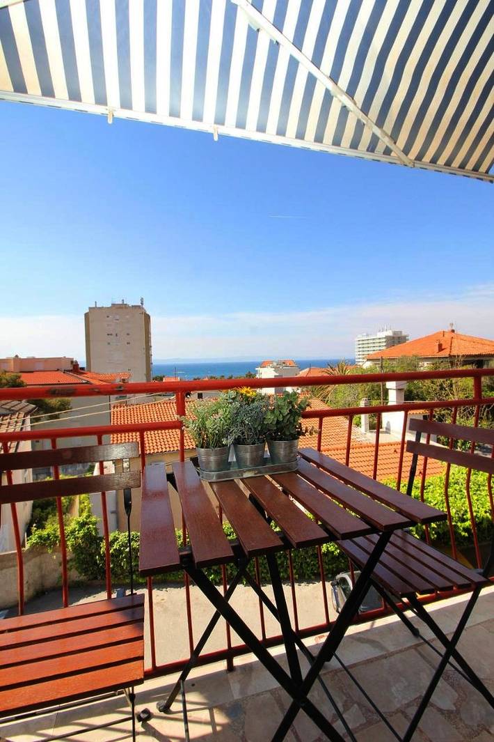 Maison d’hôte pour 2 personnes, avec balcon à Makarska - 3