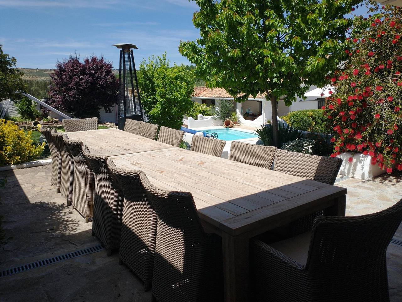 Bauernhaus für 14 Personen mit Balkon/Terrasse in Alhama de Granada, Granada Provinz