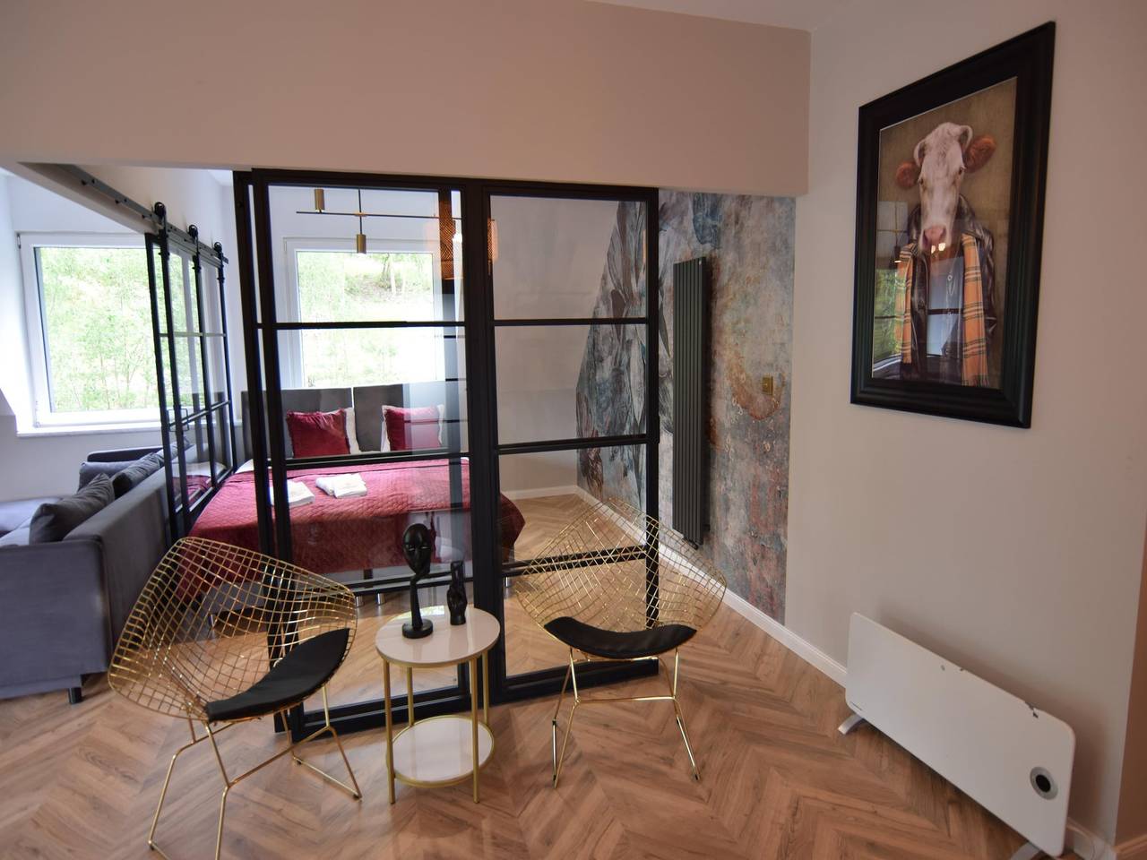 Ganze Wohnung, Komfortables Apartment mit eigener Sauna in Stężyca, powiat kartuski