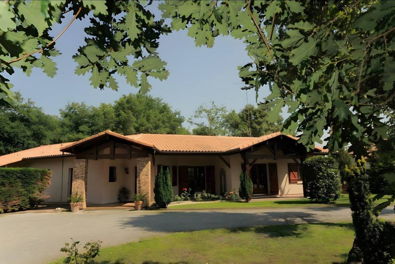Gästezimmer „Les Genêts“ mit gemeinsamer Terrasse, Wlan und Klimaanlage in Gujan-Mestras, Arcachon und Umgebung
