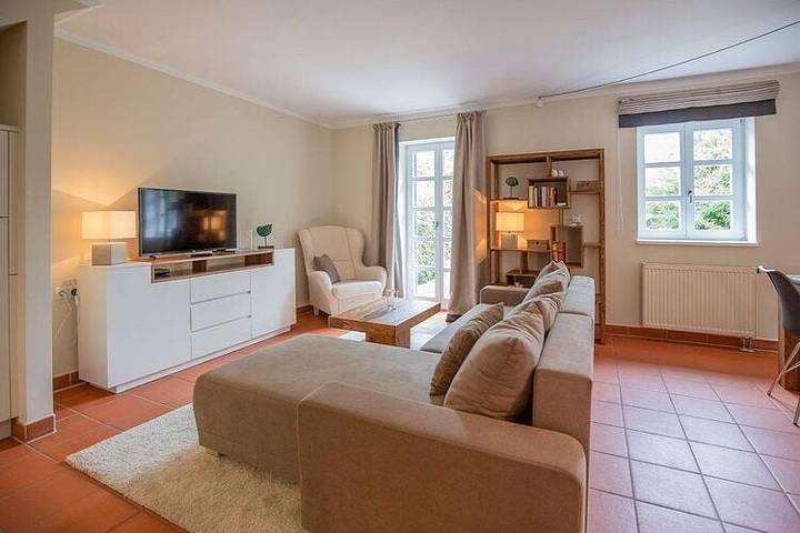 Ferienwohnung für 3 Personen, mit Balkon/Terrasse und Pool sowie Sauna, kinderfreundlich in Dranske - 4