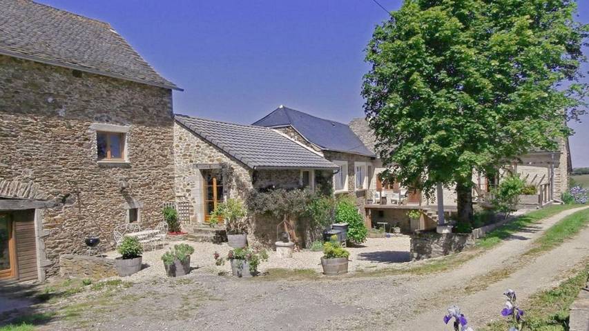 Chambre d’hôte pour 2 personnes, avec Terrasse ainsi que Jardin et Vue