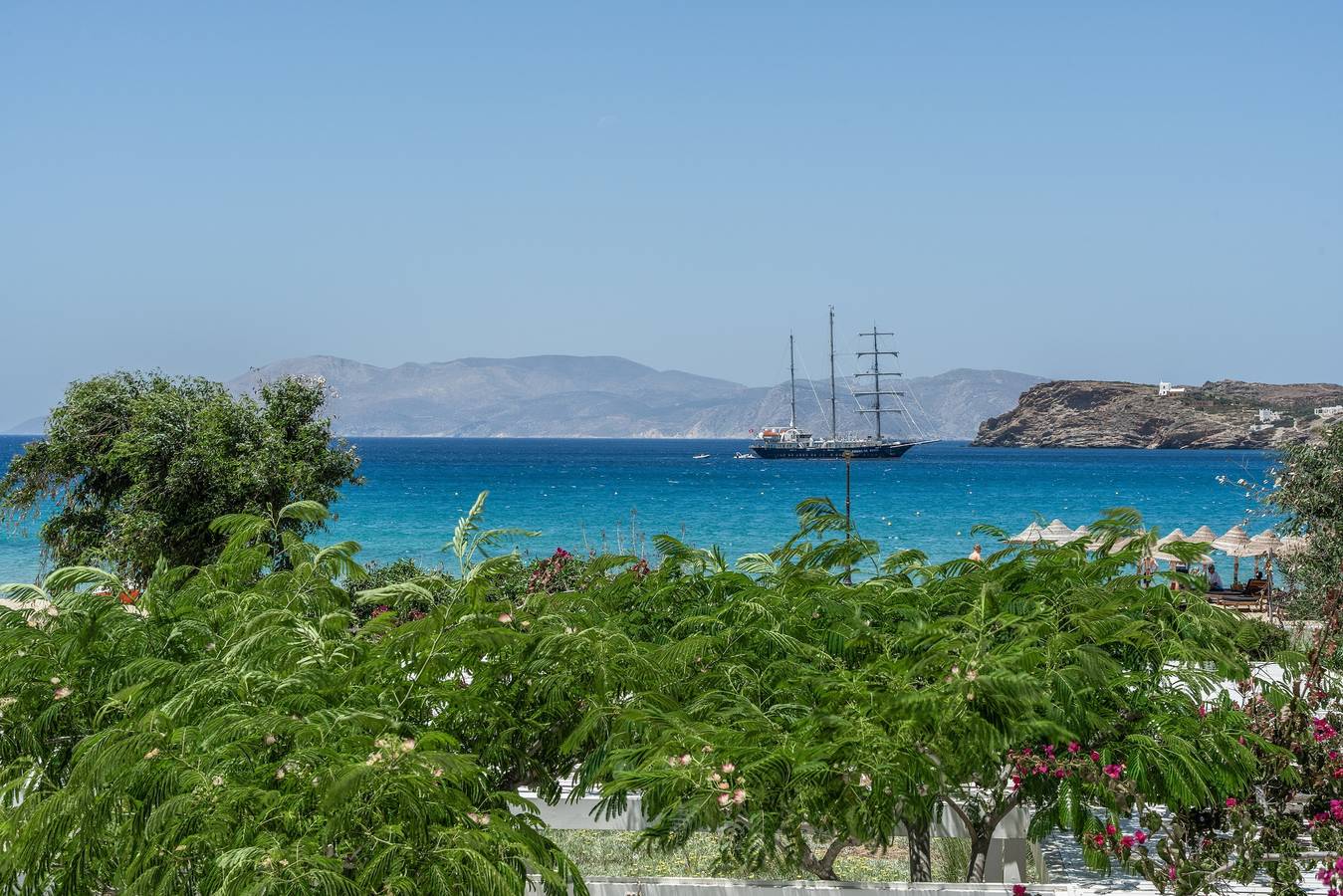 Villa fronte mare a Ios in Mylopotas, Ios