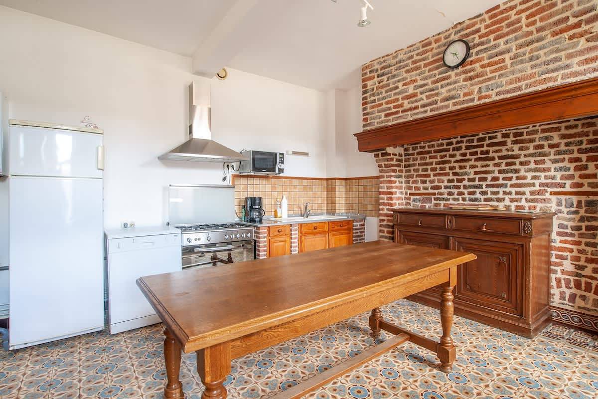 Gite de campagne, wifi, 12 pers, parking gratuit in Aix-Noulette, Lens und Umgebung