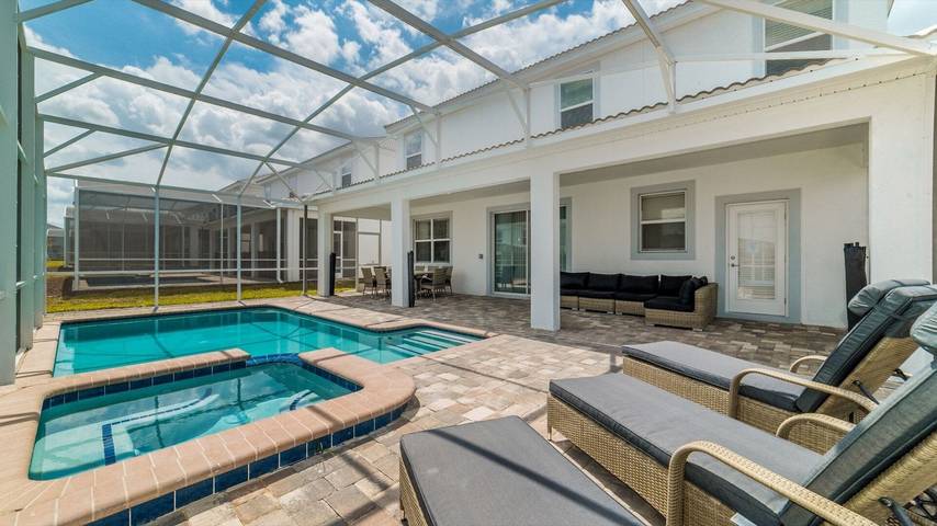 Chalet para 25 personas con balcón/terraza in ChampionsGate, Four Corners