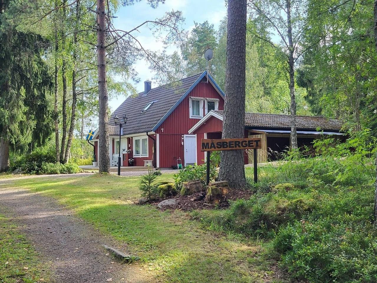 Landhaus Måsberget in Kristinehamn, Vänern