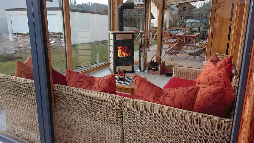 Ferienhaus für 5 Personen, mit Garten
