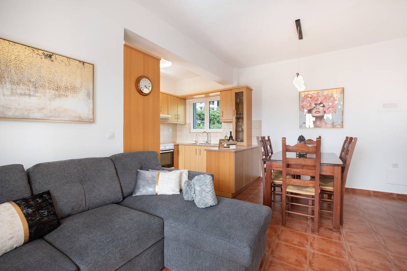Elegante Villa am Meer, 1 Min. zum Strand von Almyrida in Almyrida, Vamos
