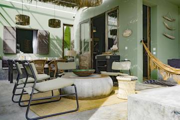 Villa pour 6 personnes, avec terrasse ainsi que piscine et vue, animaux acceptés dans Cap-Vert