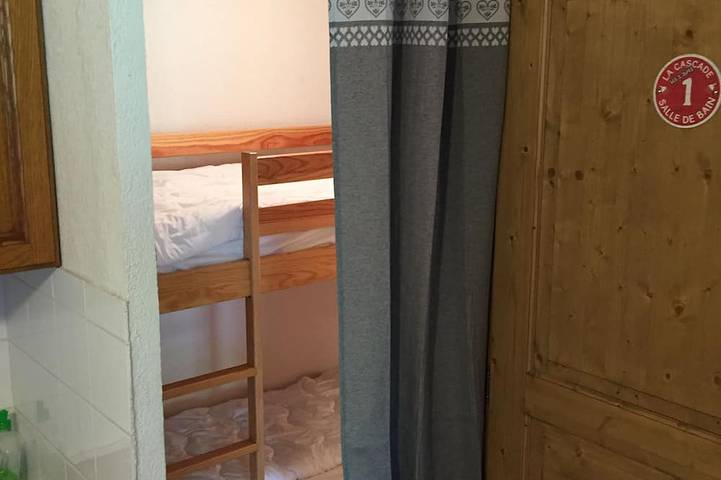 Apartamento entero, Les Deux Alpes / esquís con pies 4/6 pers. 37m2 in Mont-de-Lans, Les Deux Alpes