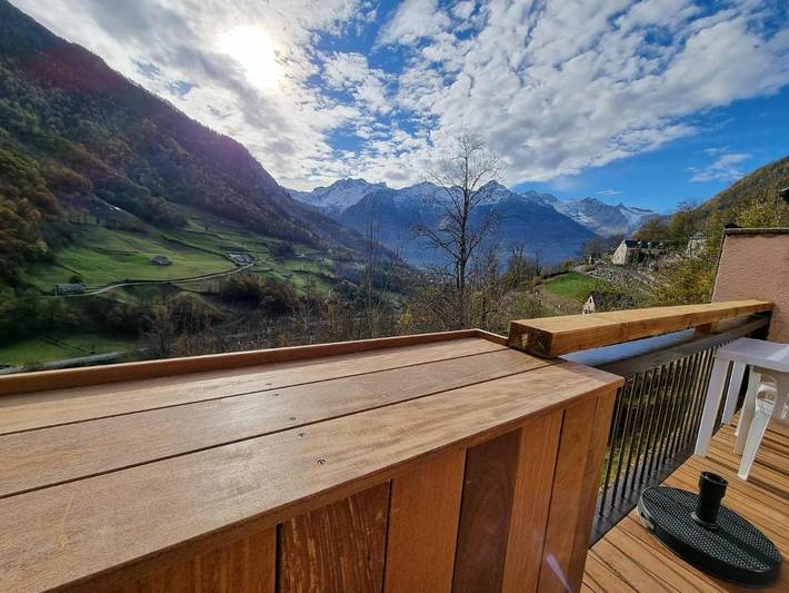 Maison de campagne pour 6 personnes, avec terrasse et vue à Viey