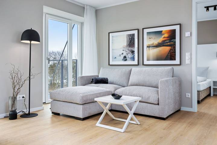Ferienwohnung für 3 Personen, mit Terrasse in Prora
