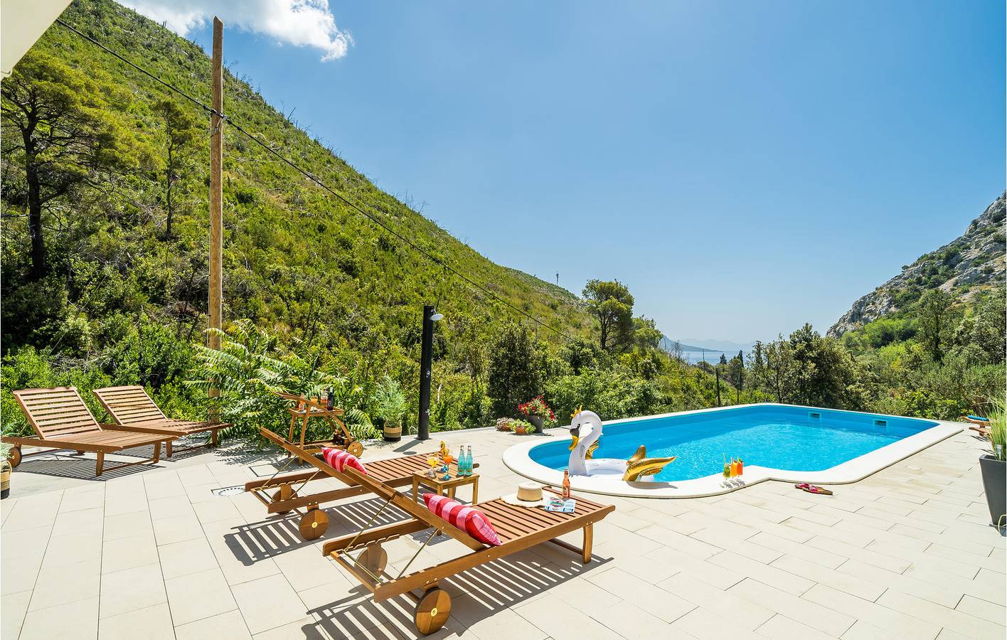 Ferienhaus für 10 Personen mit Garten in Trstenik, Peljesac