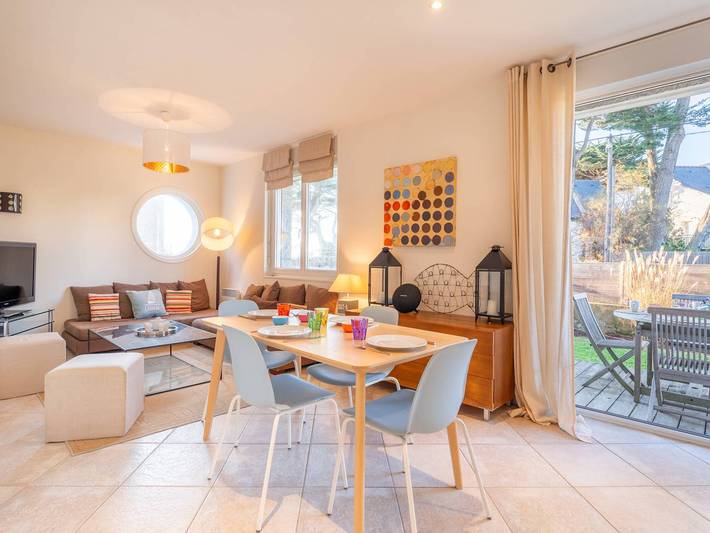 Gîte pour 4 personnes, avec terrasse et jardin, animaux acceptés dans Plage Saint-Colomban - 4