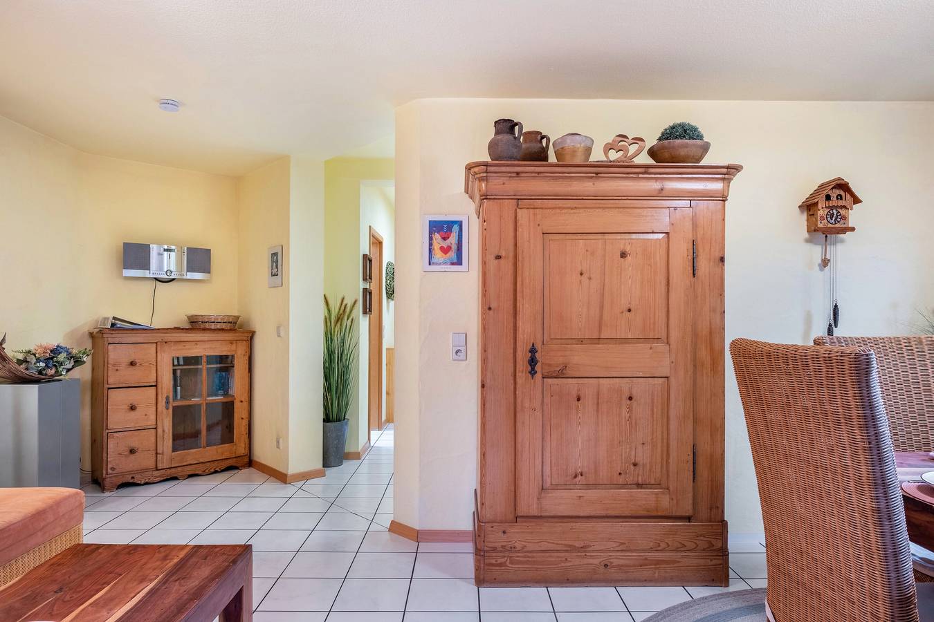 Ganze Wohnung, Apartment '69 qm, Parterre' mit gemeinsamer Terrasse, gemeinsamem Garten und Wlan in Unterkirnach, Mittlerer Schwarzwald