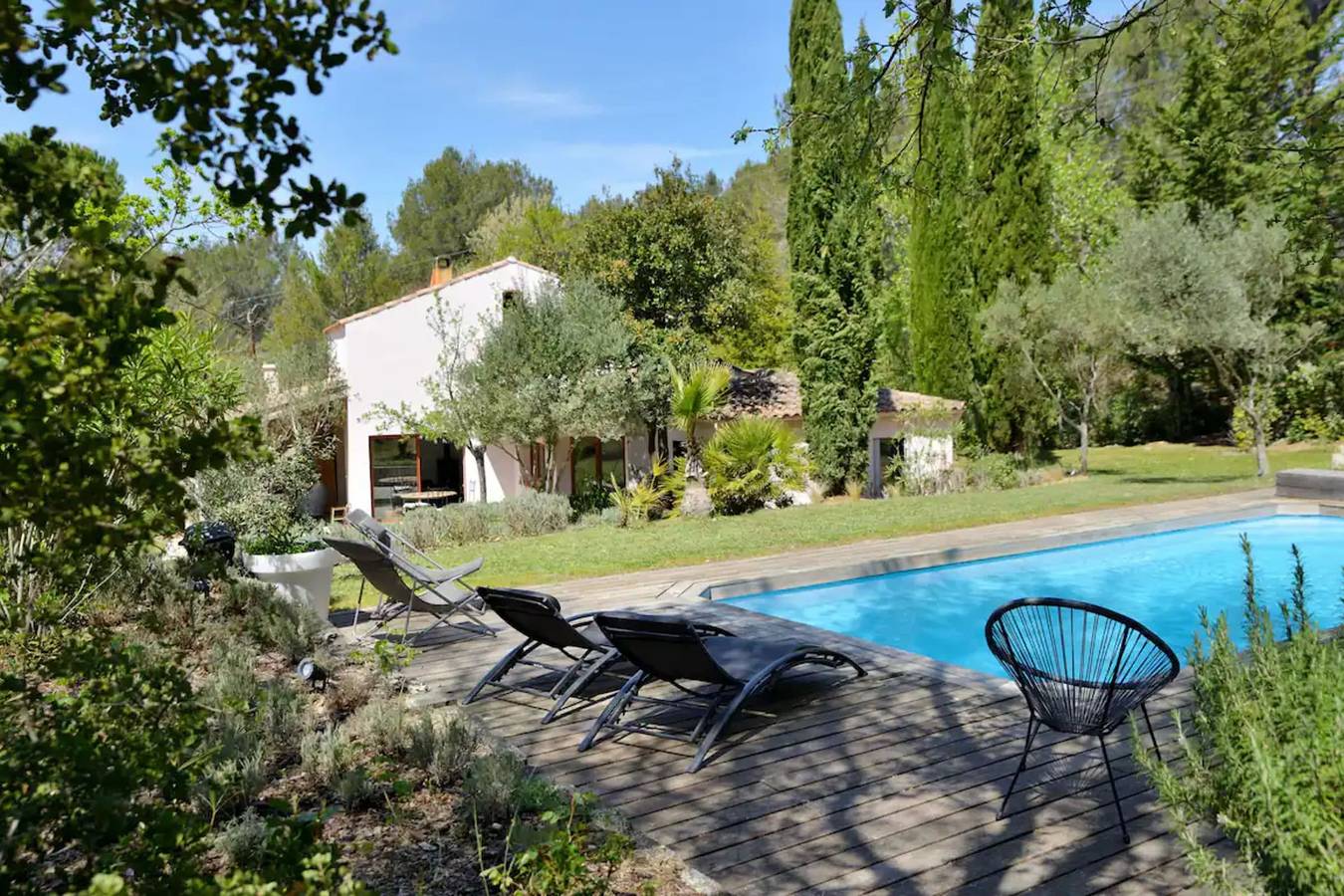 Family cottage with private pool in Fuveau, Aix-en-Provence und Umgebung