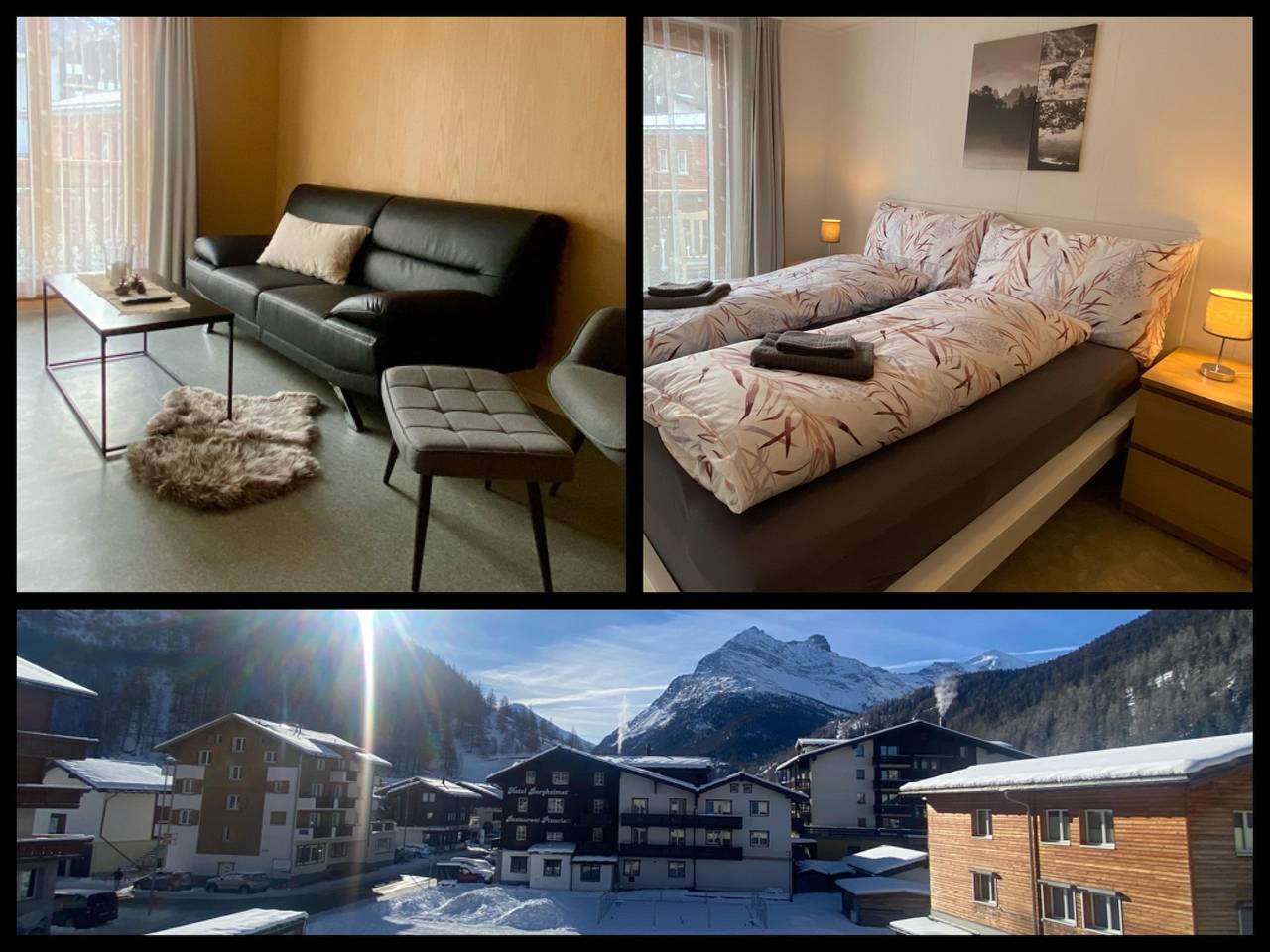 Ganze Ferienwohnung, 6-Bettwohnung in Saas-Grund, Walliser Alpen