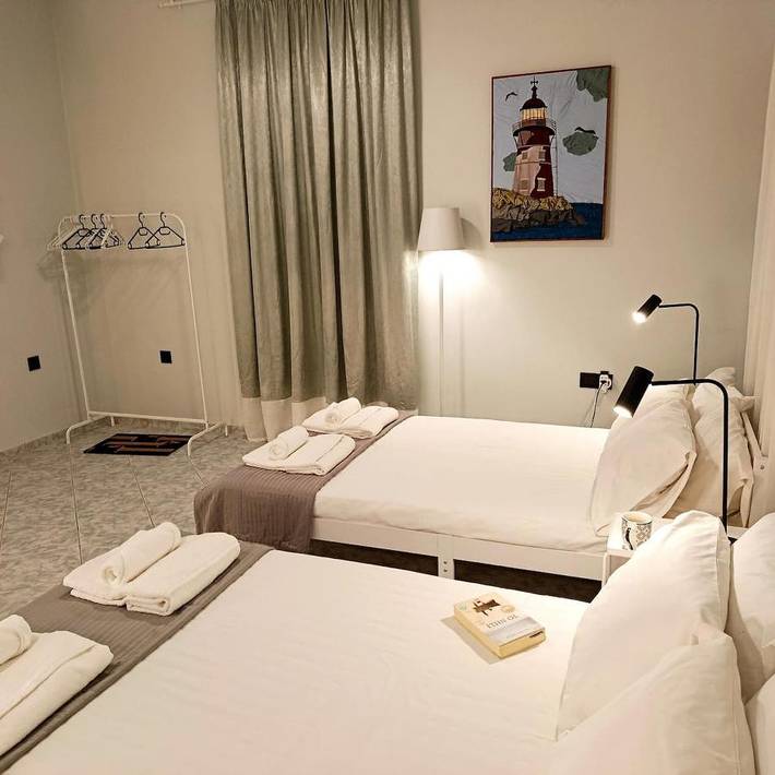 Ferienwohnung für 4 Personen, mit Balkon und Terrasse sowie Ausblick