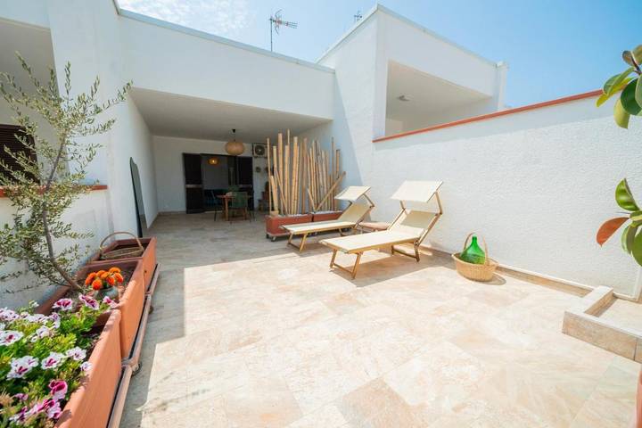 Casa vacanza per 3 persone, con panorama e balcone, adatto a famiglie con bambini in Capitolo