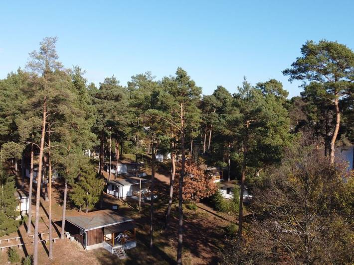 Bungalow für 4 Personen, mit Terrasse und Garten