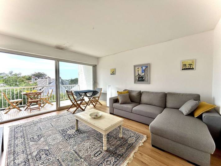 Gîte pour 4 personnes, avec terrasse dans Plage du Nau