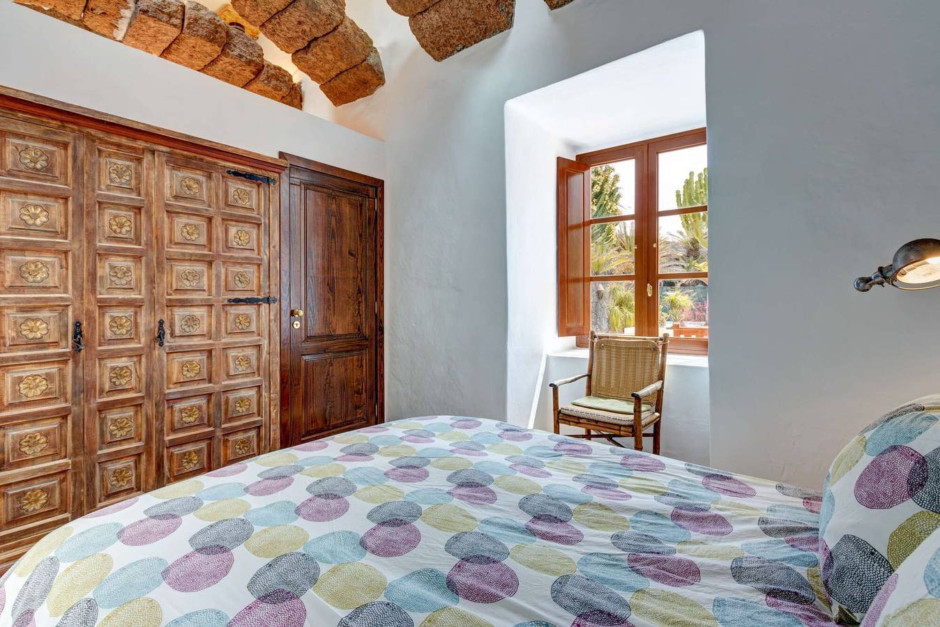 Ferienvilla 'El Cactus' mit Gemeinschaftspool und Wi-Fi in Teguise, Lanzarote