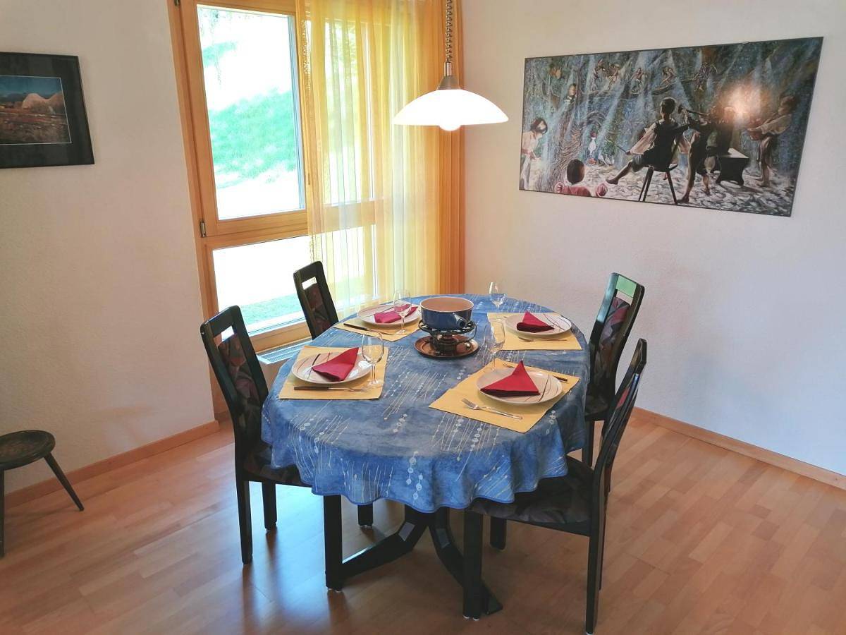 Ganze Wohnung, One-Bedroom Apartment with Balcony in Charmey, Val-de-Charmey