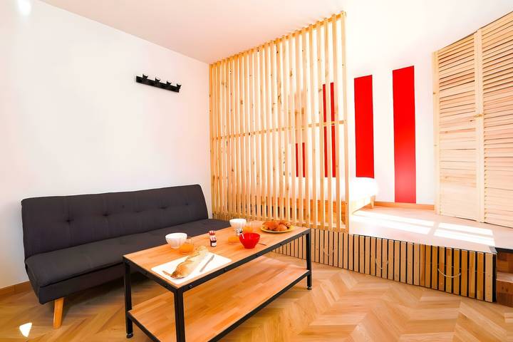 Gehele studio, Studio van 26 m² in het centrum door Kaz'Concept in La Rochelle, La Rochelle en omgeving