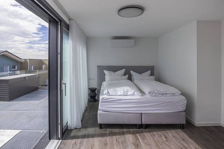 Ferienhaus für 6 Personen, mit Balkon und Sauna sowie Garten am Hainer See - 3