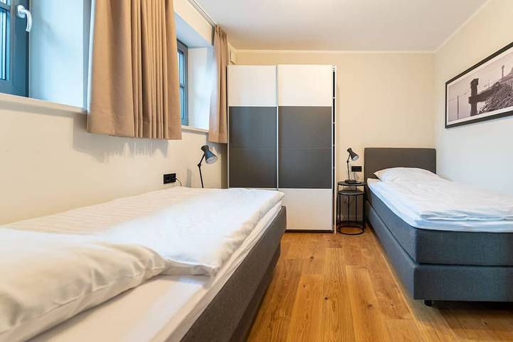 Ferienwohnung für 4 Personen, mit Garten und Balkon sowie Sauna in Grünendeich - 2