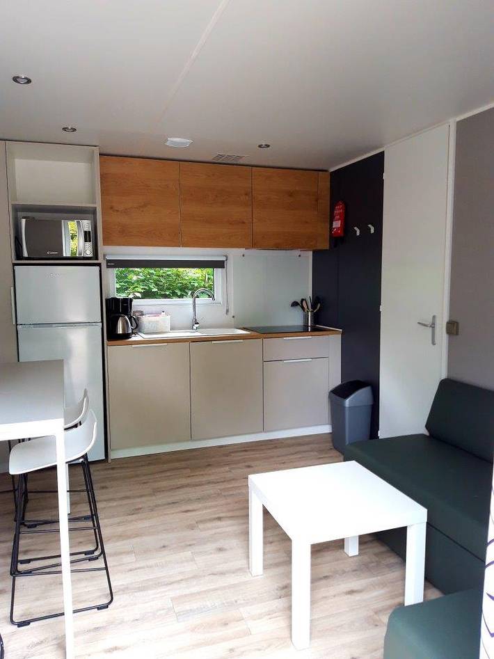 Lodge für 4 Personen, mit Terrasse und Kinderpool sowie Balkon/Terrasse in den Niederlande - 2