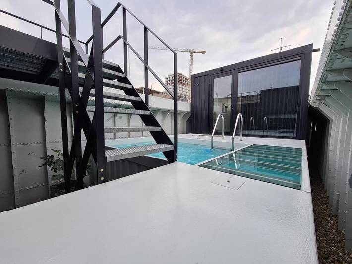 Bateau pour 4 personnes, avec piscine ainsi que vue et jardin à Gand - 4