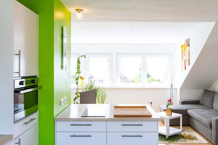 Ganze Ferienwohnung, Ferienwohnung Zum Kräutergärtle - Loft Rosmarin, 50 qm, 1-2 Personen in Ihringen am Kaiserstuhl, Kaiserstuhl