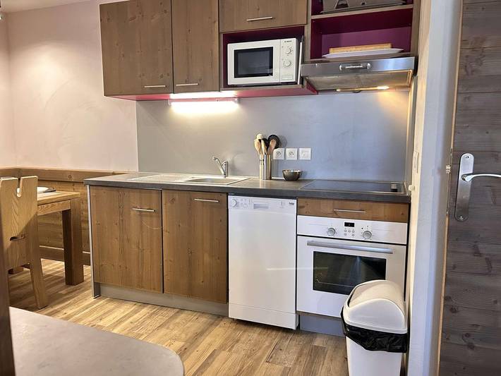 Chalet pour 4 personnes, avec balcon et sauna à Risoul