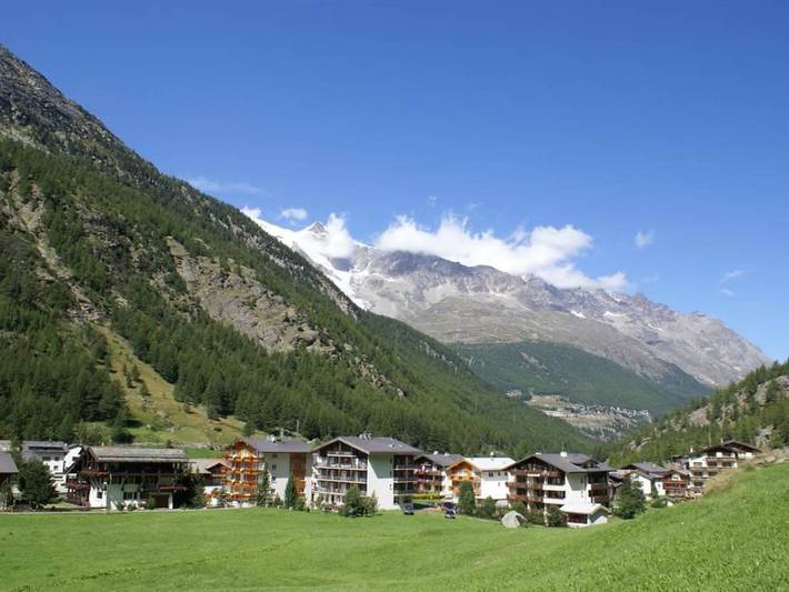 Ganze Wohnung, Chalet Alpenrösli in Saas-Almagell, Walliser Alpen