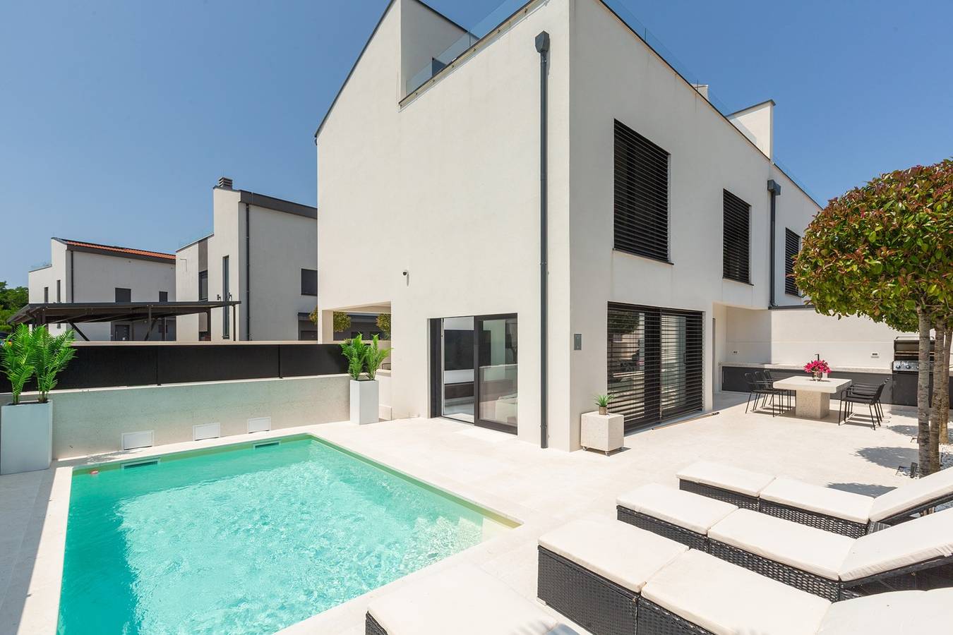 Villa Verana with pool in Basanija, Umag und Umgebung