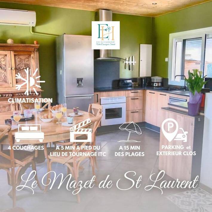 Chalet para 4 personas, con terraza y jardín - 1