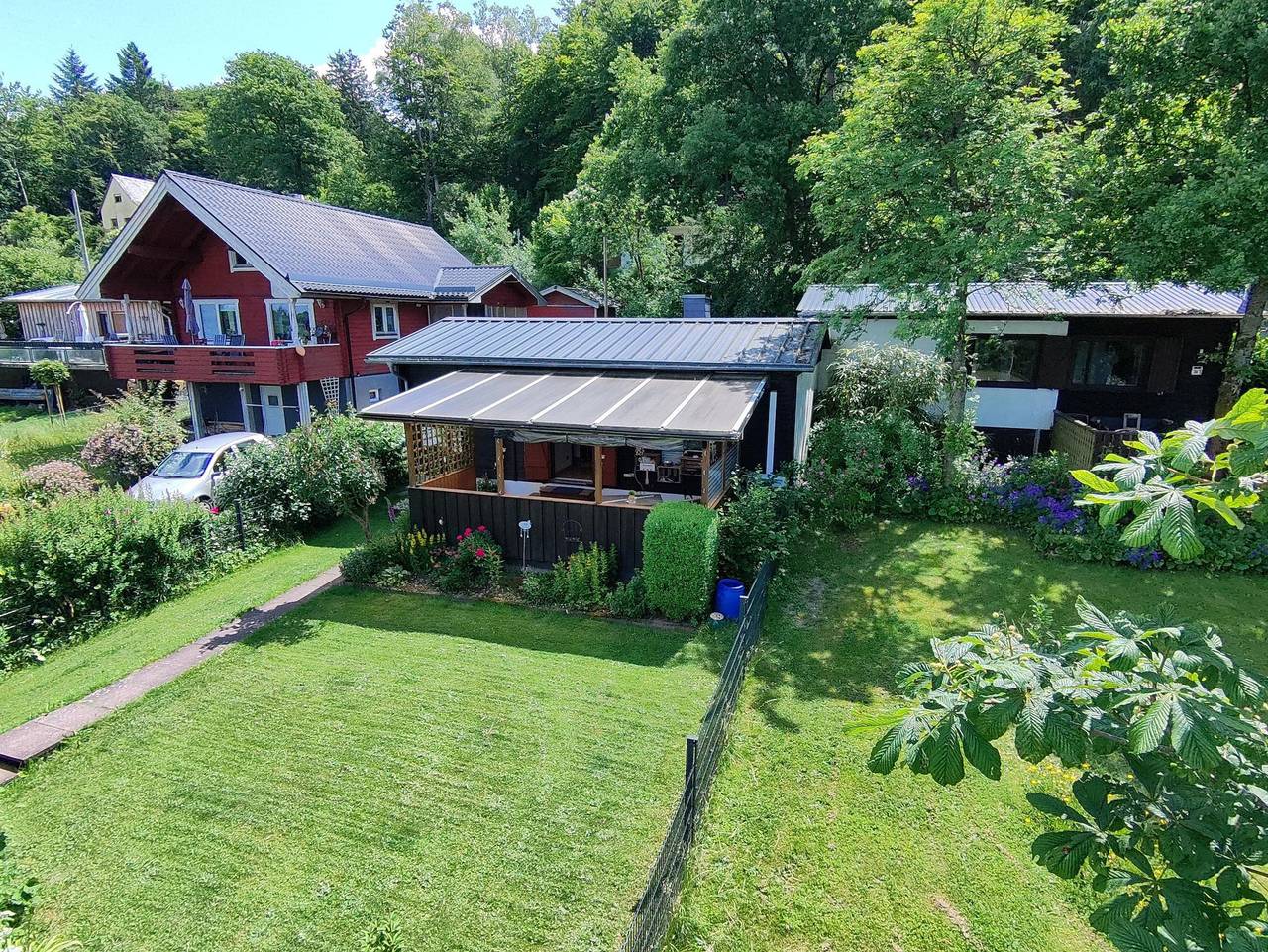 Ferienhaus Waldhäuschen - Ferienhaus, Dusche, Wc, 1 Schlafraum in Pfalzfeld, Hunsrück