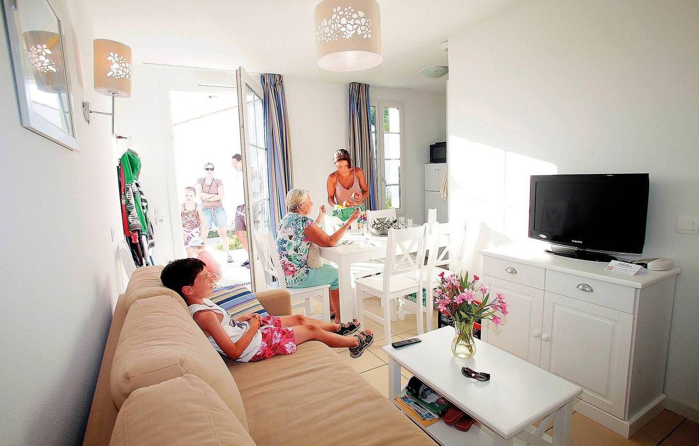 Appartement entier, Appartement de vacances pour 6 personnes avec balcon in Saint-Pierre-d'Oléron, Côte de Beauté