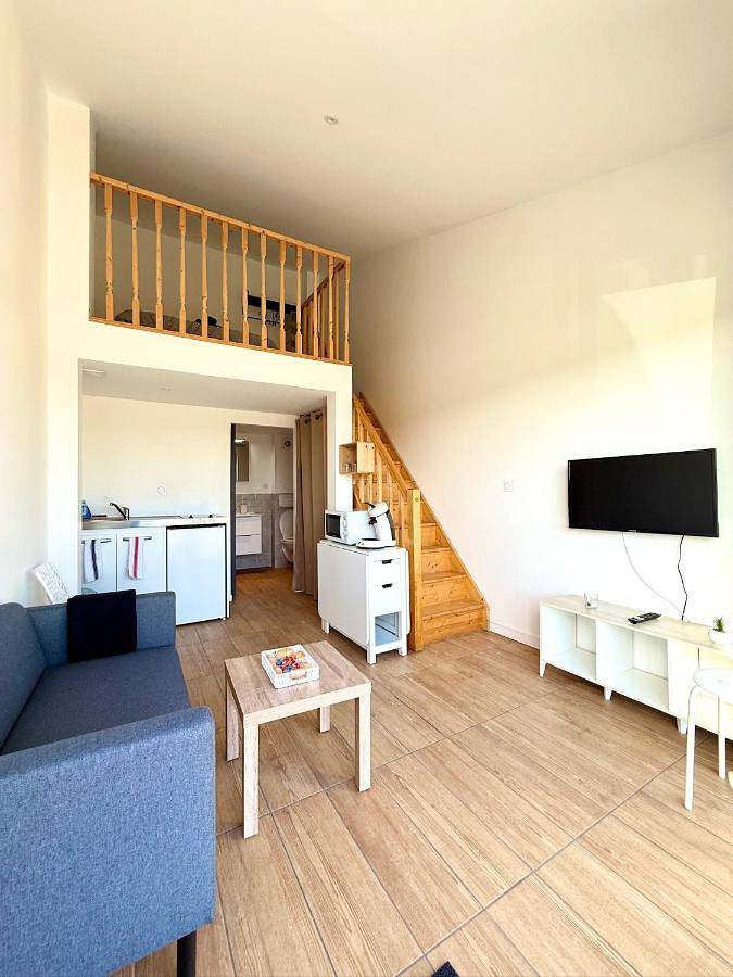 Appartement de vacances pour 2 personnes, avec jardin
