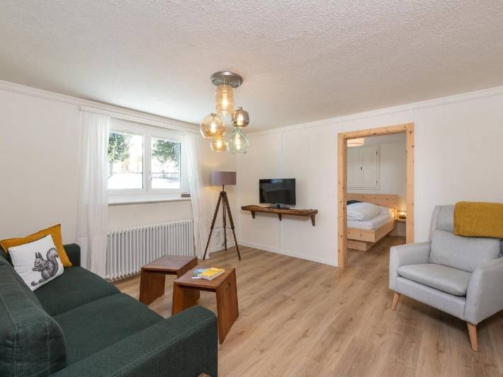 Ferienwohnung für 2 Personen, mit Terrasse und Garten in Bever - 3