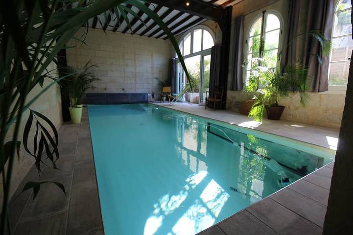 Location de vacances pour 8 personnes, avec Balcon et Jardin dans Château de Saumur
